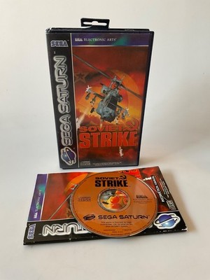 Soviet Strike Sega Saturn Spiel komplett mit Handbuch guter Zustand.