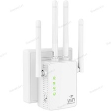 WiFi Extender Signal Booster Up to 5000sq.ft and 45 Devices, WiFi Range Extender
