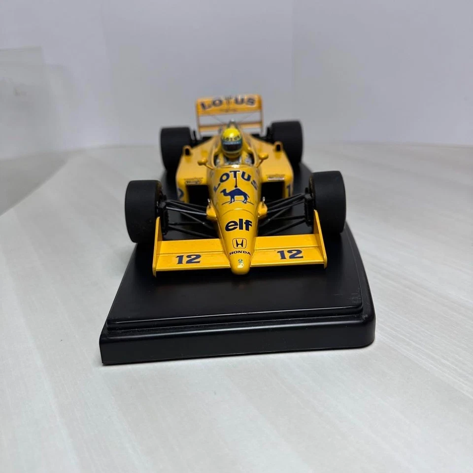 Minichamps 1/18 Ayrton Senna Honda Lotus 99T F1 modellino auto pressofuso da ... - Immagine 3 di 4