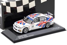 1:43 Minichamps BMW 320i E46 Team UK ETCC 2004 Champion Priaulx #11 Car Model