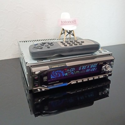 KENWOOD Z919 1DIN CD MP3 DSP Hi-Fi Receiver Dolphin EQ Old School Ships in 1 Day