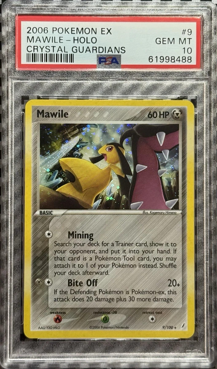 新品【希少】レア ポケカ海外版 英語版 Ex Crystal Guardians Pokémon TCG Professional Sports Authenticator (PSA) EX Crystal