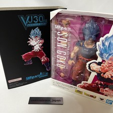S.H.Figuarts Super Saiyan God Super Saiyan Son Goku Kaioken V Jump 30th Used