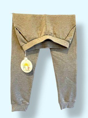 Play by Little Sleepies Jogger Pants HEATHER GRAY Boys Size 8 New with Tags