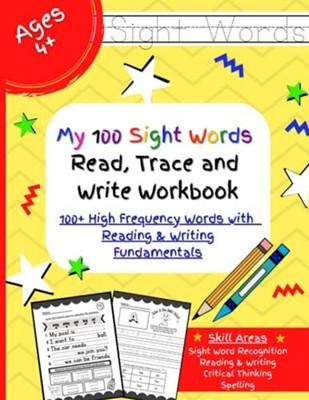 My 100 sight words read, trace and write workbook- 100+ -  NEW Krystle Carrasc 2