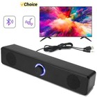 PC Soundbar Wired and Wireless Bluetooth Speaker USB Powered Soundbar for TV Pc