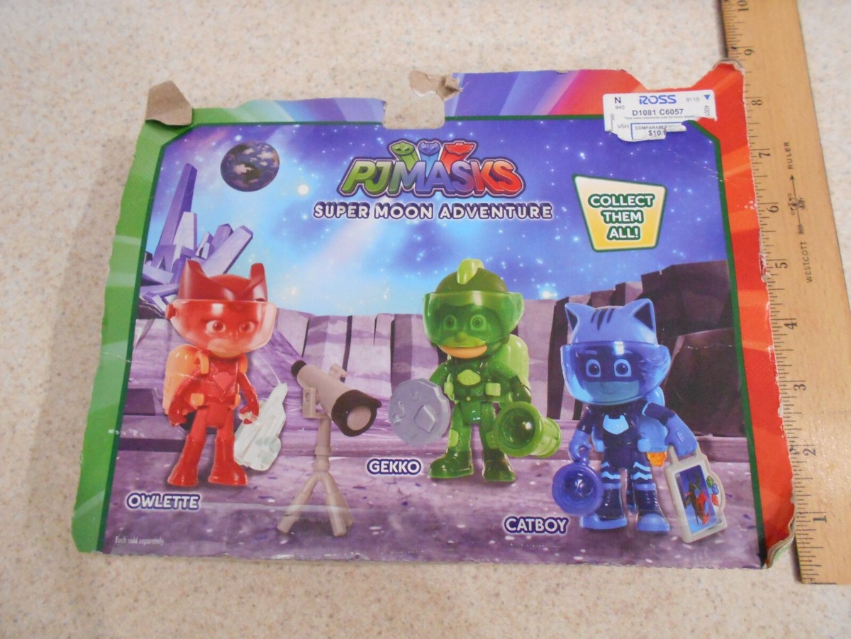 PJ Masks Super Moon Adventure Figure Set - Gekko New | eBay