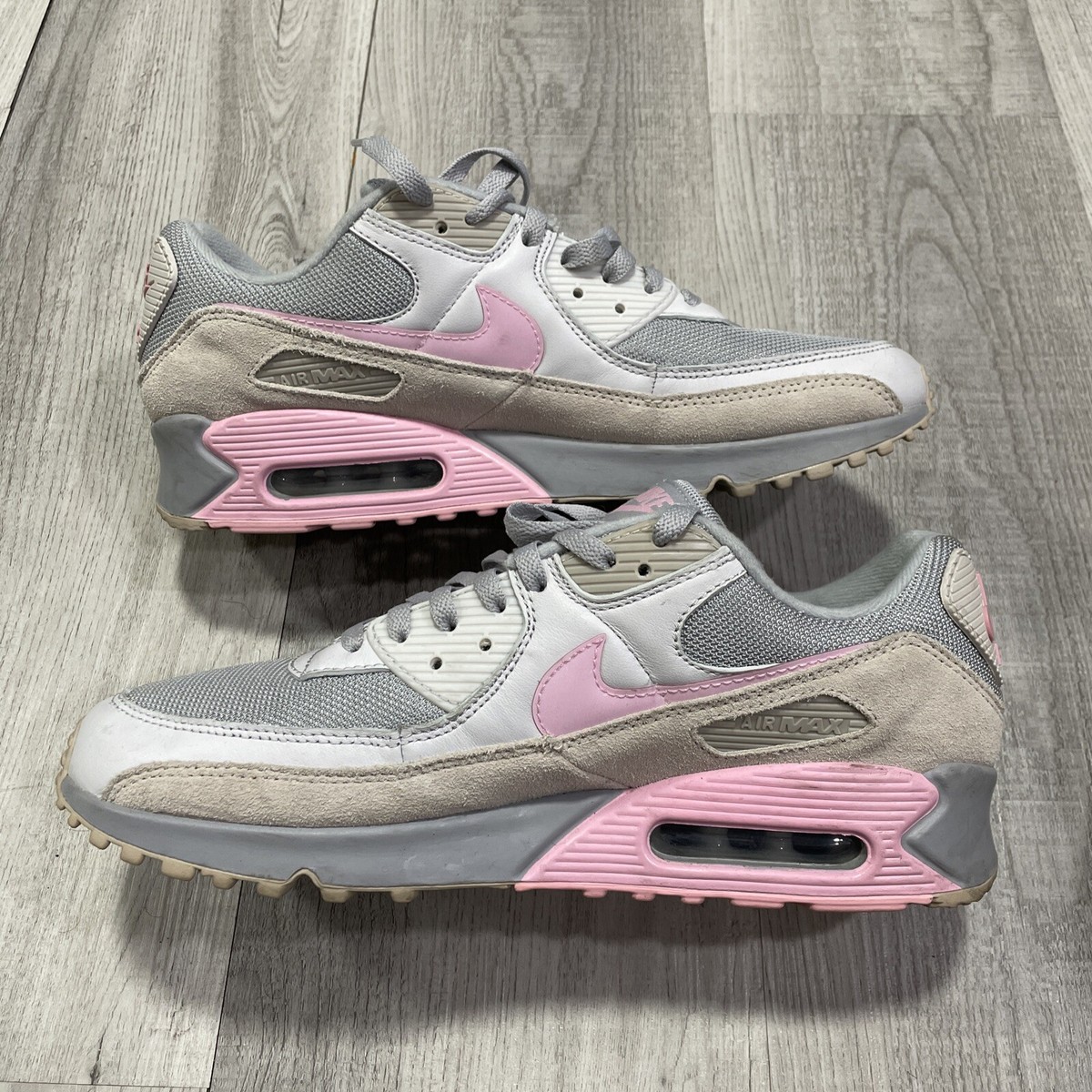 nike air max 90 vast grey pink