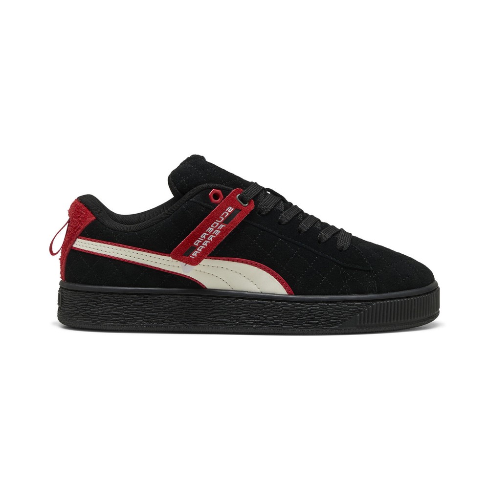 Puma Scuderia Ferrari Suede XL Hero Mens Black Motorsport Sneakers  