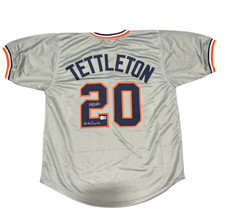 Mickey Tettleton Signed Detroit Tigers Custom Jersey 2x AS/3x SS Beckett BAS COA