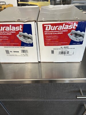 Duralast Front Driver & Passenger Brake Calipers 18-B4838 & B4839 | eBay