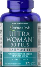 Puritan's Pride Ultra Woman 50 Plus Multi-Vitamin, 120 Count