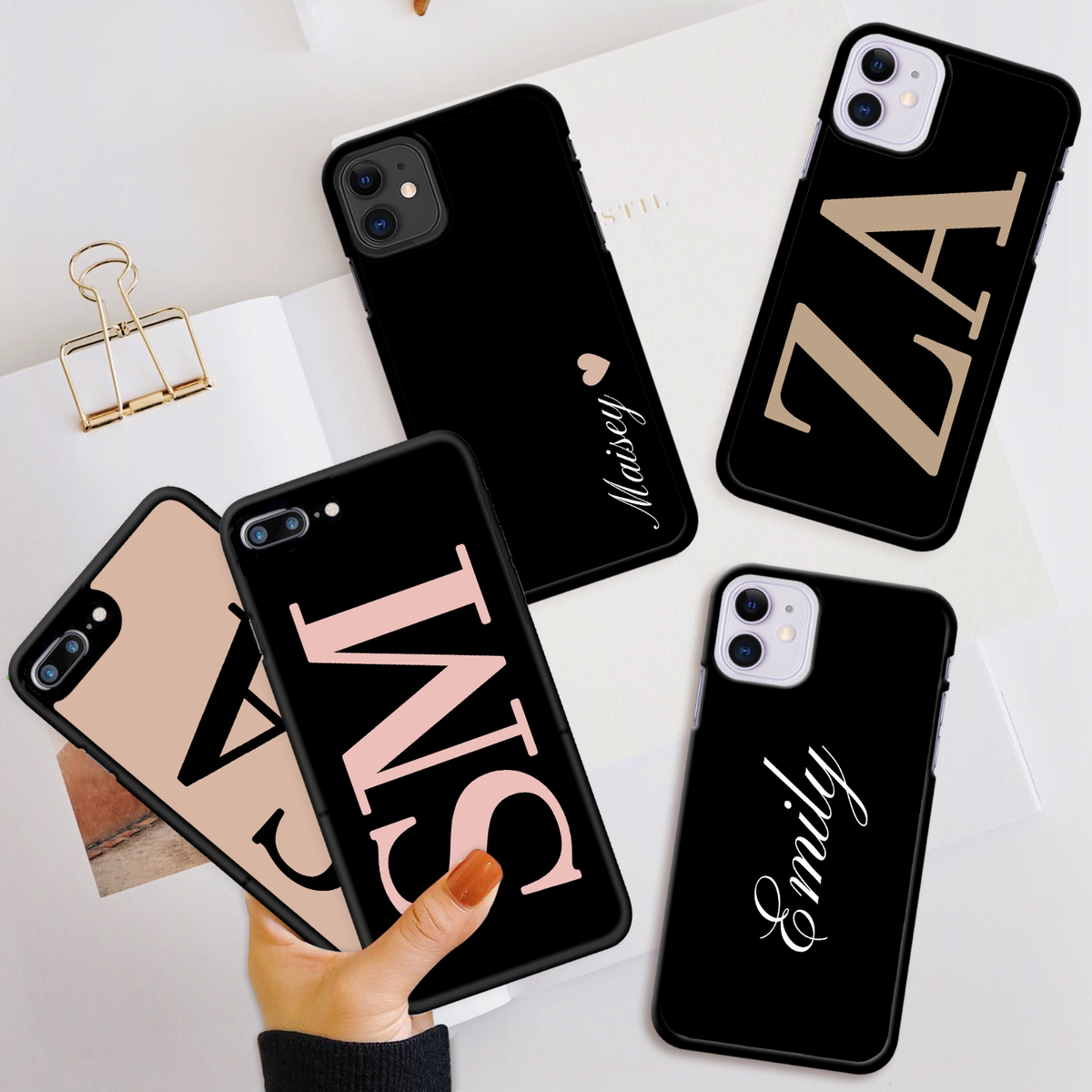 Personalised Phone Personalised Initials Iphone Plus Case