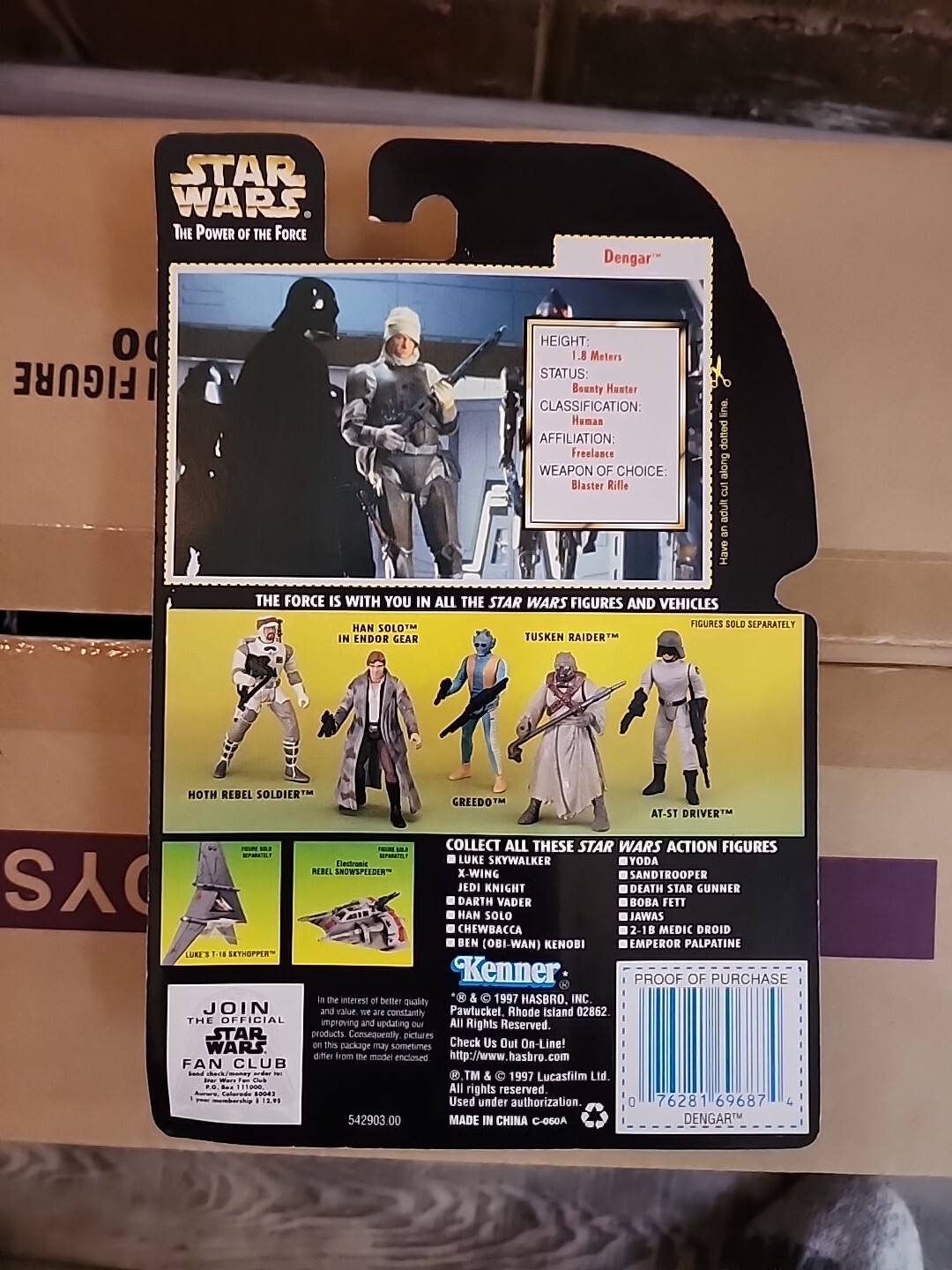 Star Wars Power of The Force Dengar