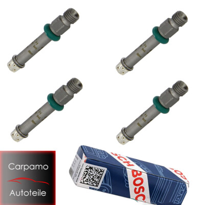 4x Bosch 0437502045 Einspritzventil Audi 80 90 100 200 Golf II Jetta II Scirocco