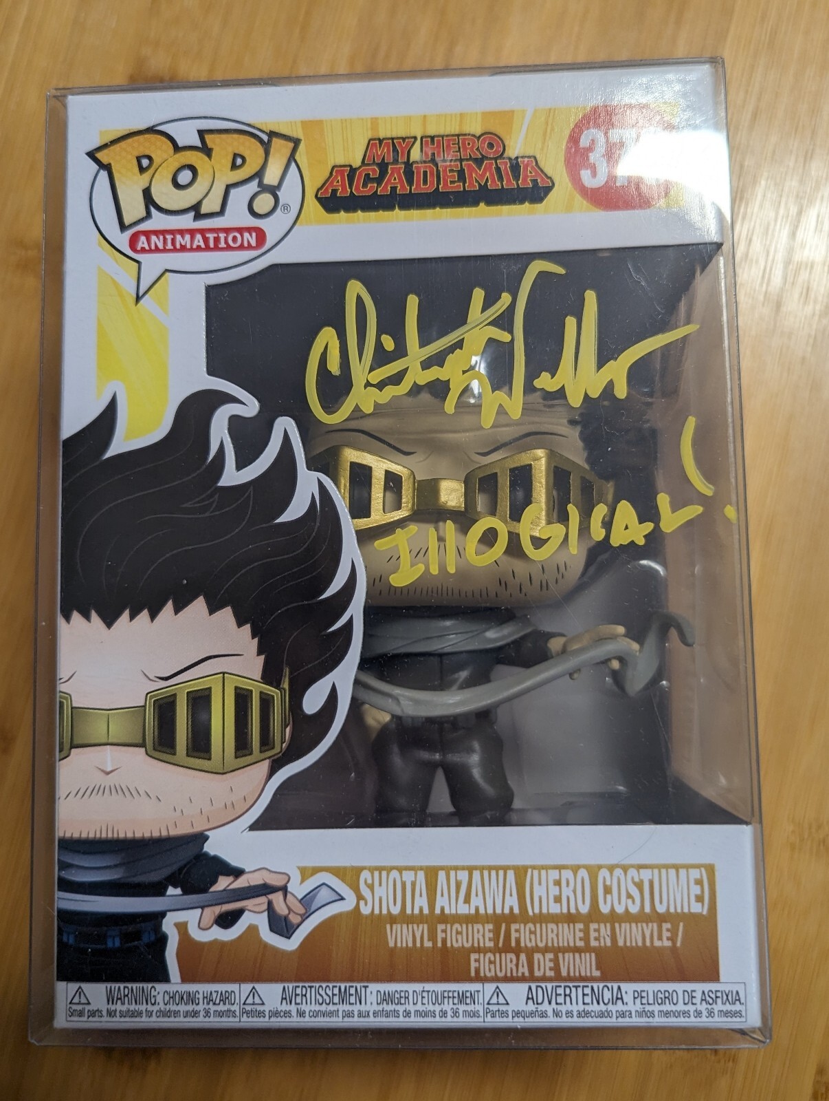 Autograph Funko Pop! My Hero Academia SHOTA AIZAWA Eraserhead eBay