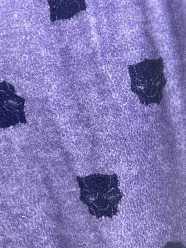 Pantalones de pijama Marvel Black Panther Wakanda Forever niños niñas 100 % poliéster púrpura L Foto 4 de 4