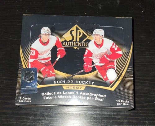 2021-22 UPPER DECK SP Authentic Hobby Box HOCKEY - FACTORY SEALED!
