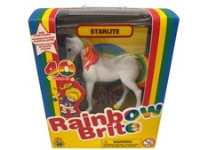 CheeBee RAINBOW BRITE Mini Figure 40th Anniversary STARLITE Horse Ship In Box