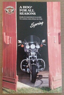 A Hog For All Seasons Harley-Davidson Guide to Going Hog Wild Spring Fall FlipBk