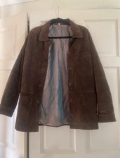 Ladies Vintage Brown Leather Jacket