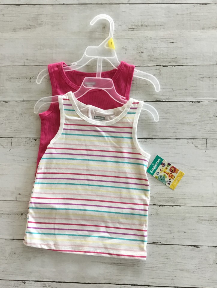 Garanimals Infant Toddler Girl’s 2 Piece Set Tank Tops Multicolor 3T eBay