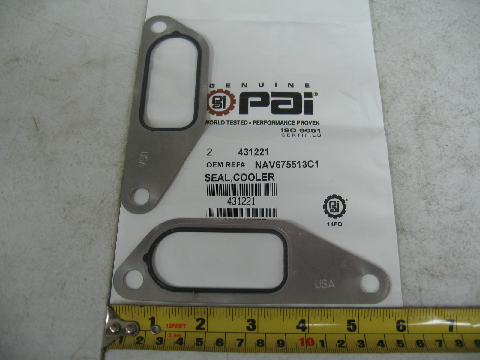 Oil Cooler Mounting Kit for an International DT466 / 360. 431327 Ref