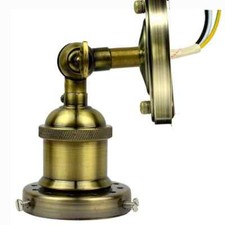 Vintage Industrial Wall Light Edison Loft Retro Wall Lamp Sconces Holder Set