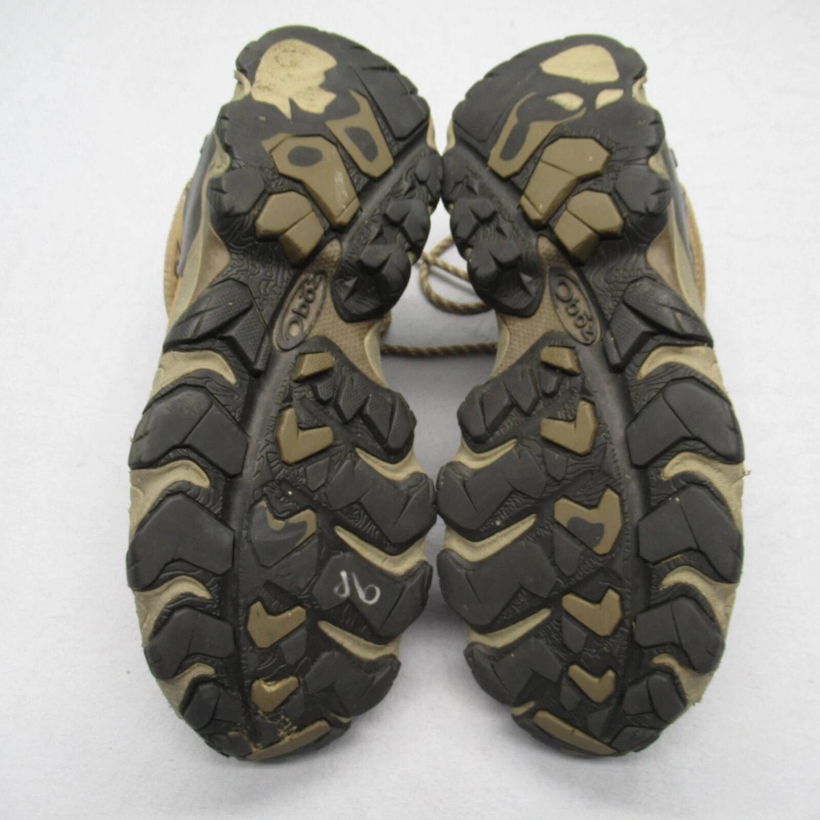 Oboz Shoes Womens 8.5 Brown Bridger Low B Dry Waterproof Hiking Comfort Outdoor