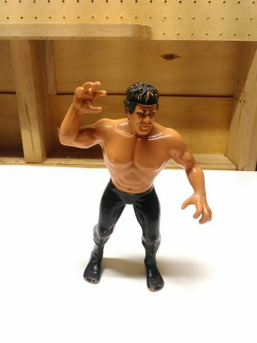 Vintage 1986 WWF Ricky The Dragon Steamboat 8 Figu...