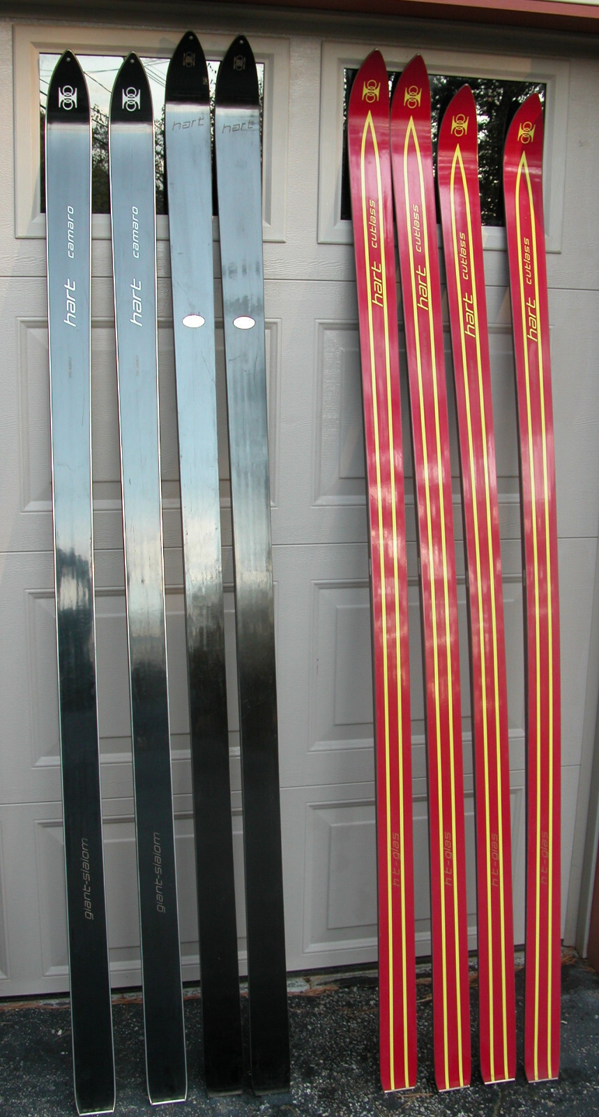 PAIR Rare Vintage HART Cutlass Downhill Racing Skis 200 cm NEVER DRILLED Ex eBay