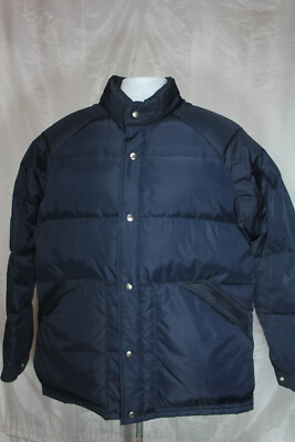 Wetha Guard The A Line By Academy Goose Down Coat Sz Large Warmth Without Weight