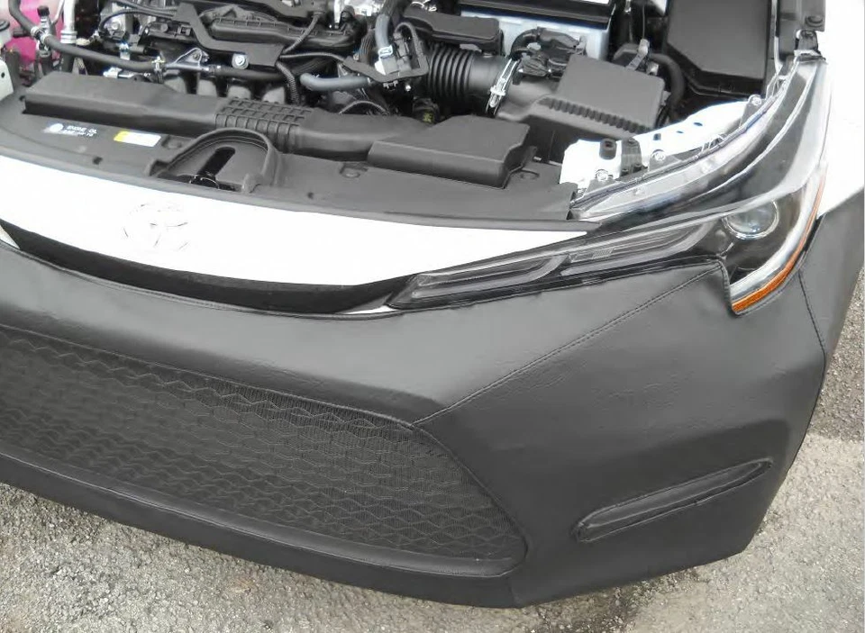 Lebra Front End Mask Cover Bra Fits 2020-2025 TOYOTA COROLLA SE, XSE SEDAN - Image 4 of 4