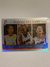 2005 WNBA 2004 League Leaders Lisa Leslie Tammy Sutton-Brown Lauren Jackson HOF