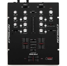 Epsilon Inno-Mix2 - DJ Mixer 2 Kanal Mischpult DJ-Mixer Battle Mixer