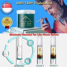 ANTI TAR TripleGuard Cigarette Filter Tips | Reduce Tar & Cough | Reusable