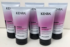 5 pk Kenra Volume Shampoo Increase Body & Fullness 1.7 fl oz TRAVEL SIZE