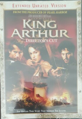 King Arthur (Director's Cut) DVD 2004 Widescreen w/Alternate Ending New Sealed 