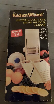 Vintage Kitchen Wizard As Seen On TV Mandolin Type Kitchen Helper