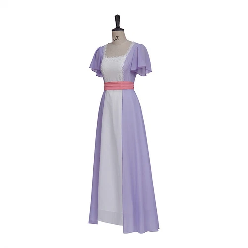 Titanic Rose Dewitt Bukater Cosplay Costume Necklace Womens Party Dress Outfits - Picture 7 of 21