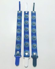 Handmade Pacifier Holder - Sports - Basketball - Dallas Mavericks