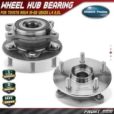 2x Front Wheel Hub Bearing Assembly for Toyota RAV4 2022-2023 Sienna 30 Spline