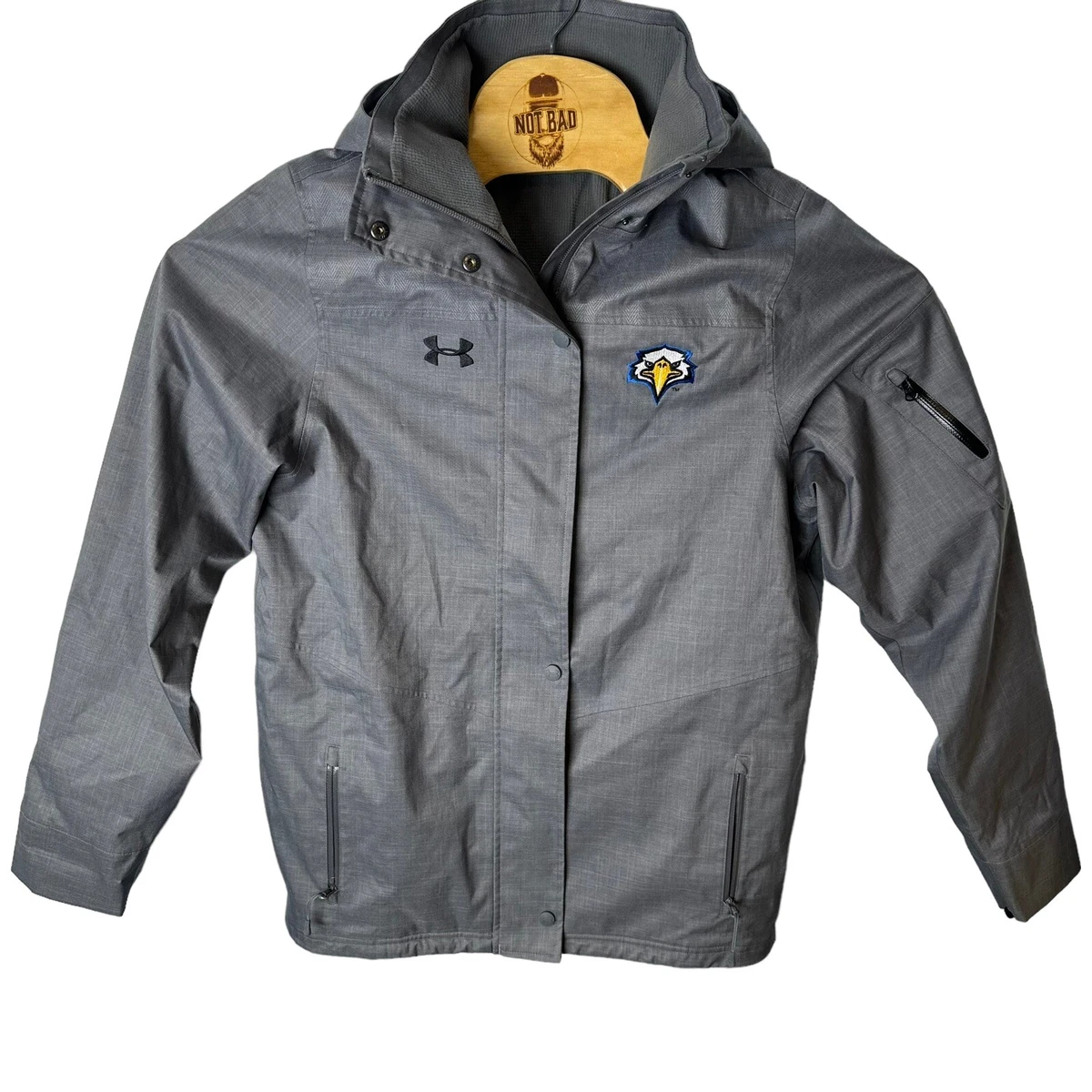 Under armour hotsell jacket embroidery