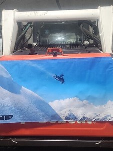 509 Vinyl Banner Cloud Jump Slednecks BRAAAP Snowmobile 