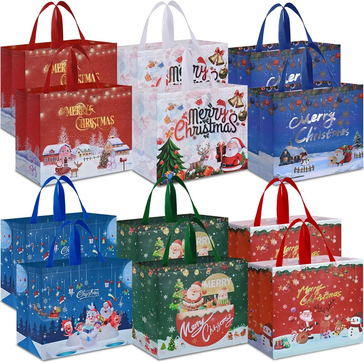 Jumbo christmas tote bags Clearance