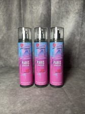 3 Bath  Body Works Paris Amour Fine Fragrance Body Mist Spray 8oz NEW