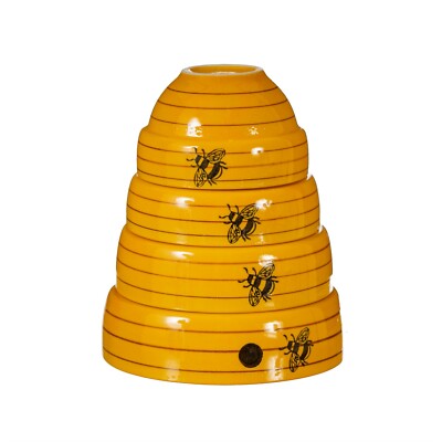 Sass & Belle Bienenstock Messschalen Keramik Stapelbecher Hausmannskost 
