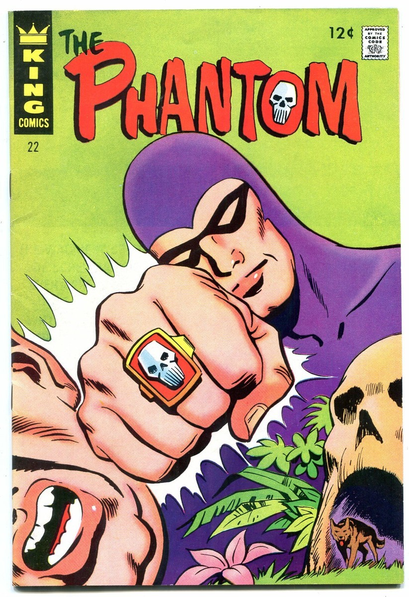 THE PHANTOM #22 1967-KING COMICS-SKULL CAVE-MANDRAKE VF | eBay