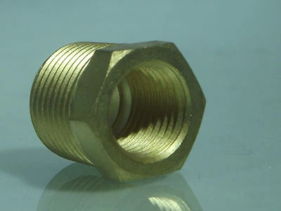 AIGNIP Brass Male BSP - Female BSP Reducing Bush BSP Adapters male thread - female