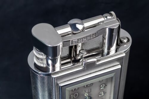 ALFRED DUNHILL LIMITED EDITION 058/200 GIANT TABLE LIGHTER WITH ALARM CLOCK - Afbeelding 1 van 16
